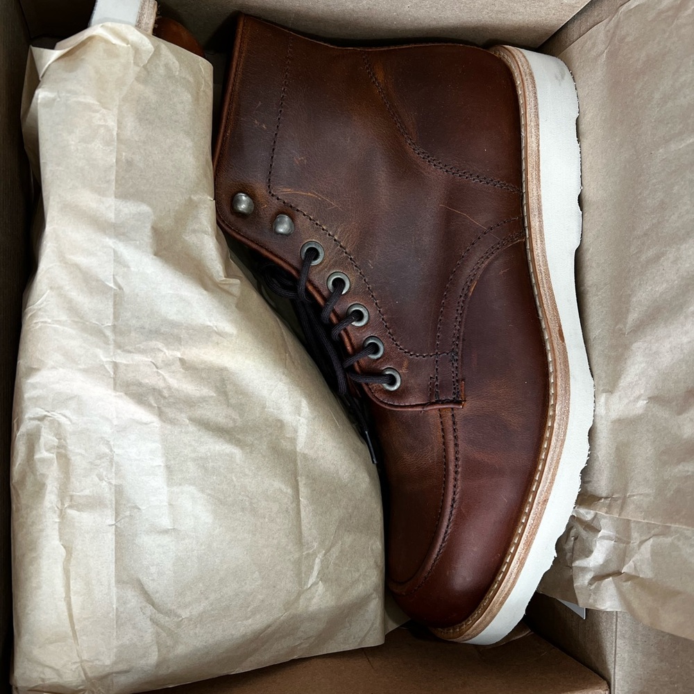 New Men’s leather boots